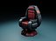 Sci fi armchair highpoly 3d model futuristic seat 3D model model