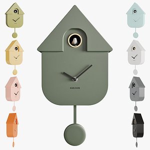 Karlsson Modern Cuckoo Wall Clock