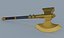 黄金の斧ハンマー戦闘武器
