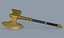黄金の斧ハンマー戦闘武器