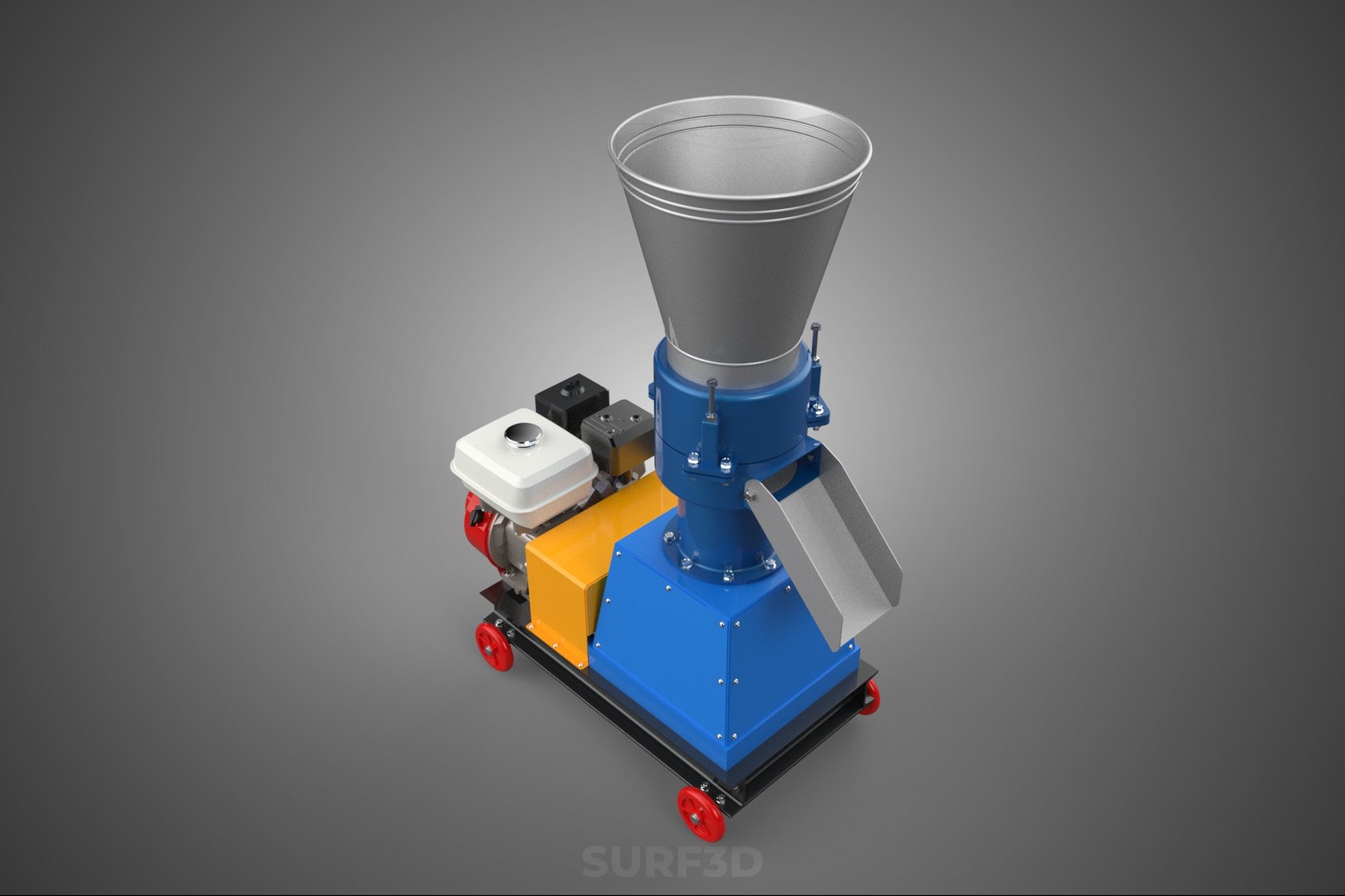 3D model PELLET PRESS MILL MAKING PRINTING MACHINE GRANULATOR GAS ENGINE https://p.turbosquid.com/ts-thumb/Bq/NJYxdV/1W/04_1763_pelletpressmillmakingprintingmachinegranulatorgasengine/jpg/1782716506/1920x1080/fit_q87/fb5465d69016e50a76990c6be52bae52b0e02441/04_1763_pelletpressmillmakingprintingmachinegranulatorgasengine.jpg