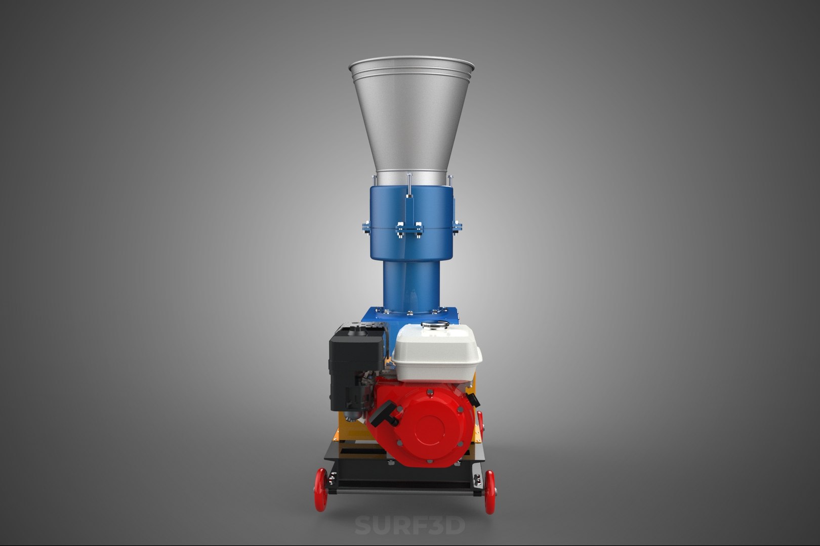 3D model PELLET PRESS MILL MAKING PRINTING MACHINE GRANULATOR GAS ENGINE https://p.turbosquid.com/ts-thumb/Bq/NJYxdV/Jm/17_1763_pelletpressmillmakingprintingmachinegranulatorgasengine/jpg/1782716519/1920x1080/fit_q87/6cab26b9695ca07dc9a51891fb6462412bf7c365/17_1763_pelletpressmillmakingprintingmachinegranulatorgasengine.jpg