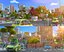 Cartoon City 3D model