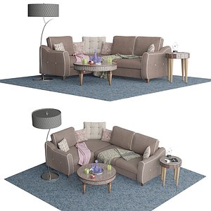 3D model sofa thomas