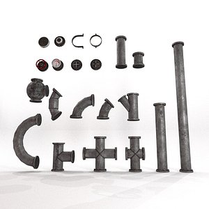 Industrial Pipes Set