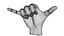 Realistic Hand model pose gesture 6