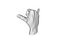Realistic Hand model pose gesture 6