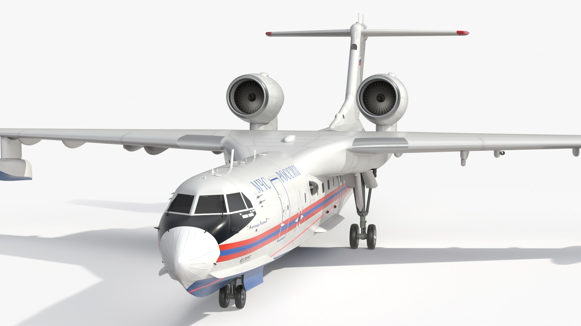 Beriev Be 200 Aircraft 3D model preview
