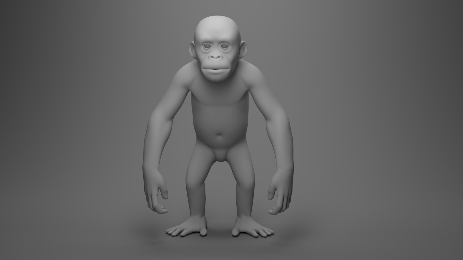 Ape 3D model - TurboSquid 1733147