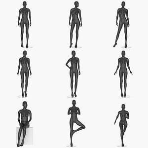 Female Bundle Collection 2 3D model