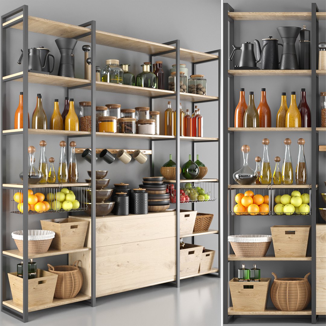 3D Kitchen Accessories012-pantry - TurboSquid 1850088