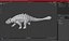Ankylosaurus tropicale in posa ambulante