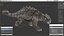 Ankylosaurus tropicale in posa ambulante