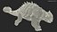 Ankylosaurus tropicale in posa ambulante