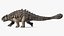 Ankylosaurus tropicale in posa ambulante