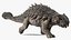 Ankylosaurus tropicale in posa ambulante