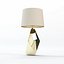 Luminária de mesa dourada Nate Berkus