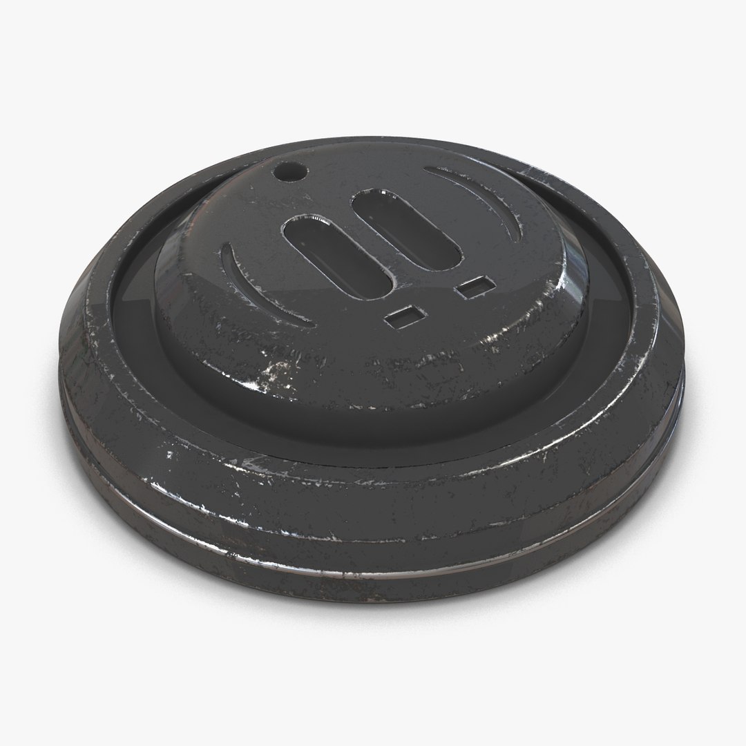 Industrial End Cap 2 3D Model 3D model preview