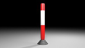 Bollard - Spring 3D model