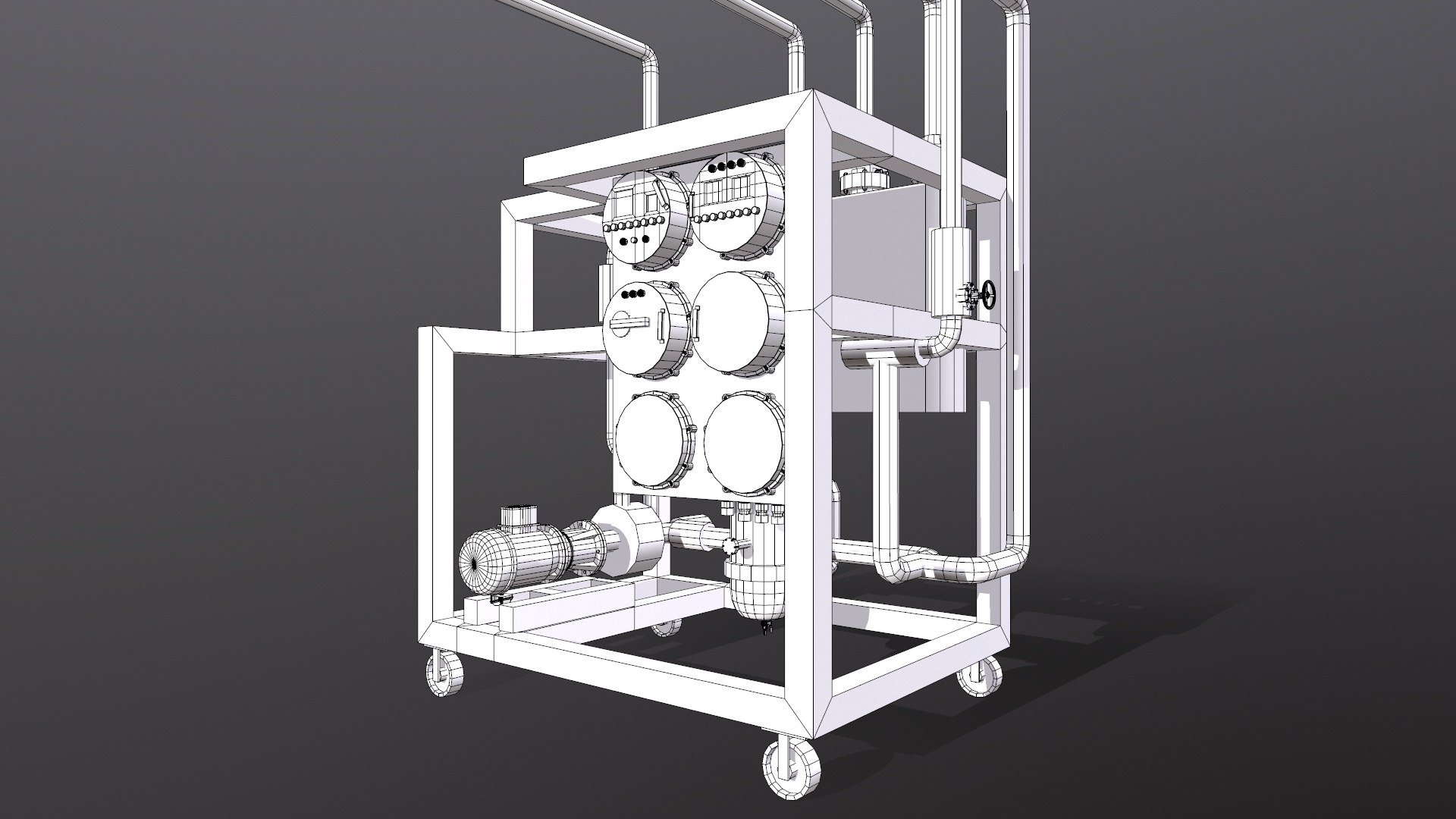Electric Panel 3D Model - TurboSquid 2288096
