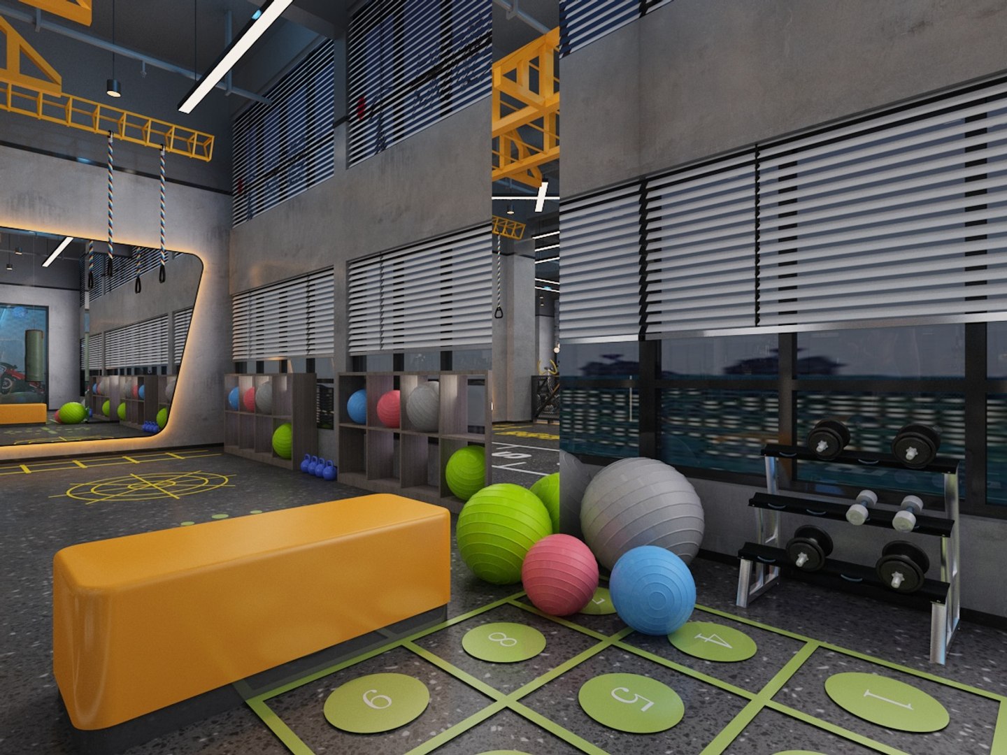 Industrial Loft Gym 3D model https://p.turbosquid.com/ts-thumb/Bq/jhk6GS/5z/industrialloftgym11/jpg/1654877861/1920x1080/fit_q87/5a8b8ccb64cd501e01ef0b48dfce27057456e960/industrialloftgym11.jpg