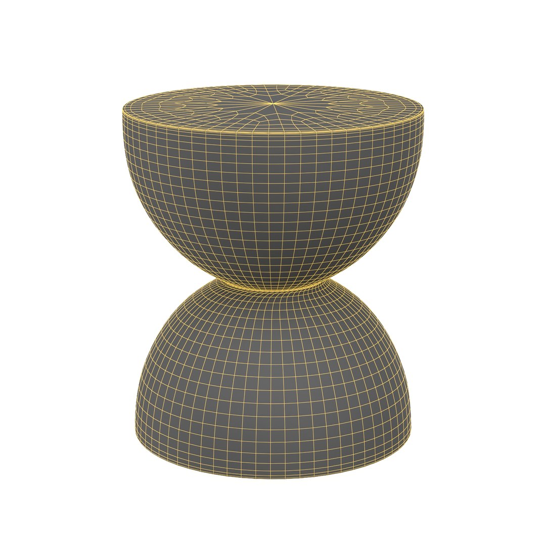 3D Four Hands Aliza End TableMax TurboSquid 2060747