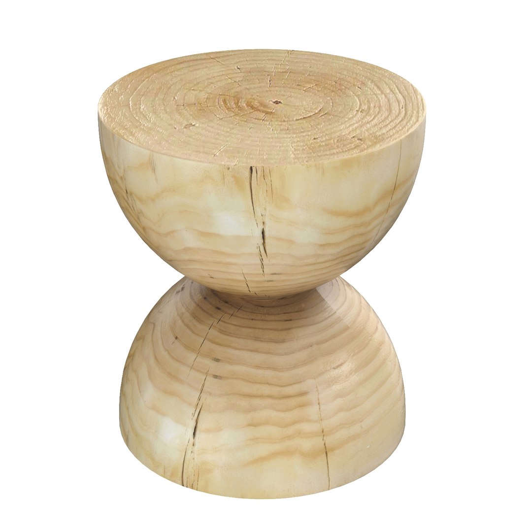 3D Four Hands Aliza End TableMax TurboSquid 2060747