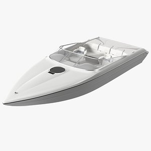 White Deck Boat