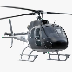 eurocopter private 3d model