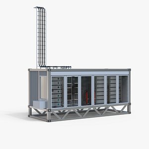 Portable Container Power House system model