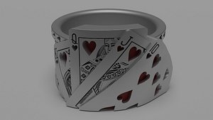 Flush Royal Poker Ring