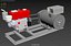 COMPACT DIESEL ENGINE TURBINE DYNAMO GENERATOR SET MACHINERY KVA