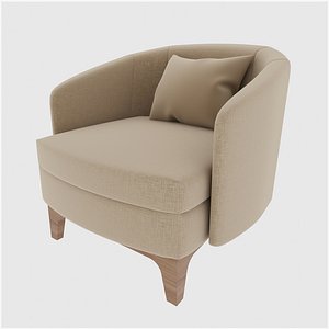 Modern Armchair 3D model