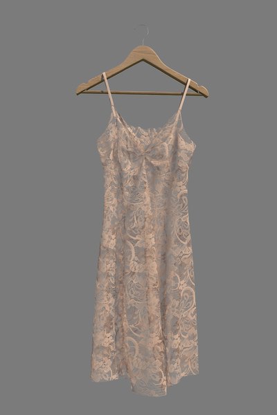 Hanger dress 3D model - TurboSquid 1535514