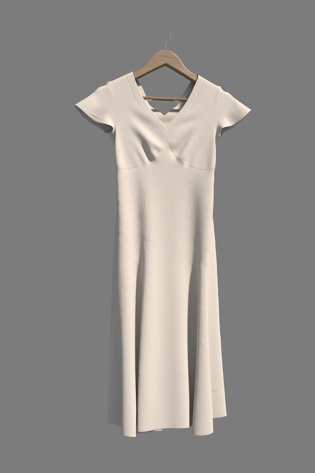dress on hanger 23d模型 - turbosquid 1535514