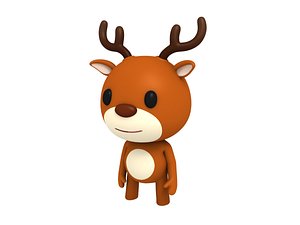 Rigged Deer