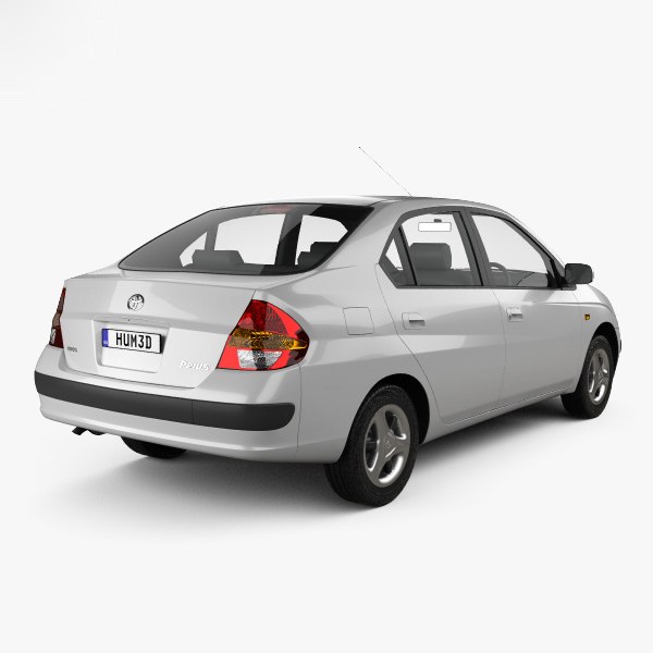 Toyota prius 1997 3D TurboSquid 1355640