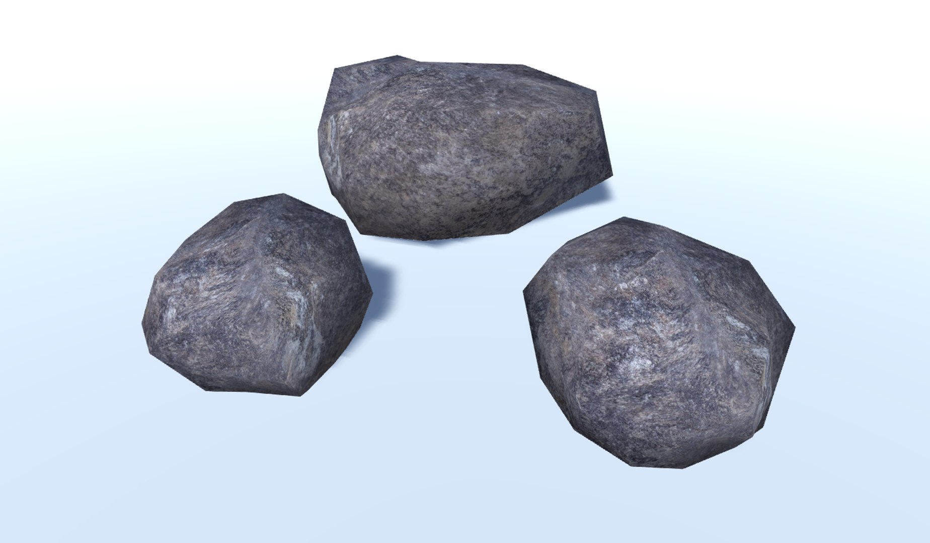 3D Small Ground Rocks - TurboSquid 1159676