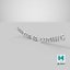 Foil Balloon Words Winter is Coming Silver