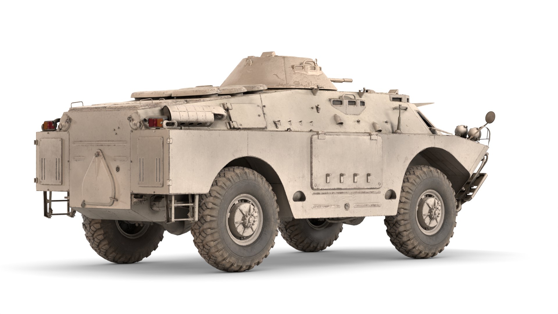 3D BRDM 2 Military Armored Vehicle - TurboSquid 2387923
