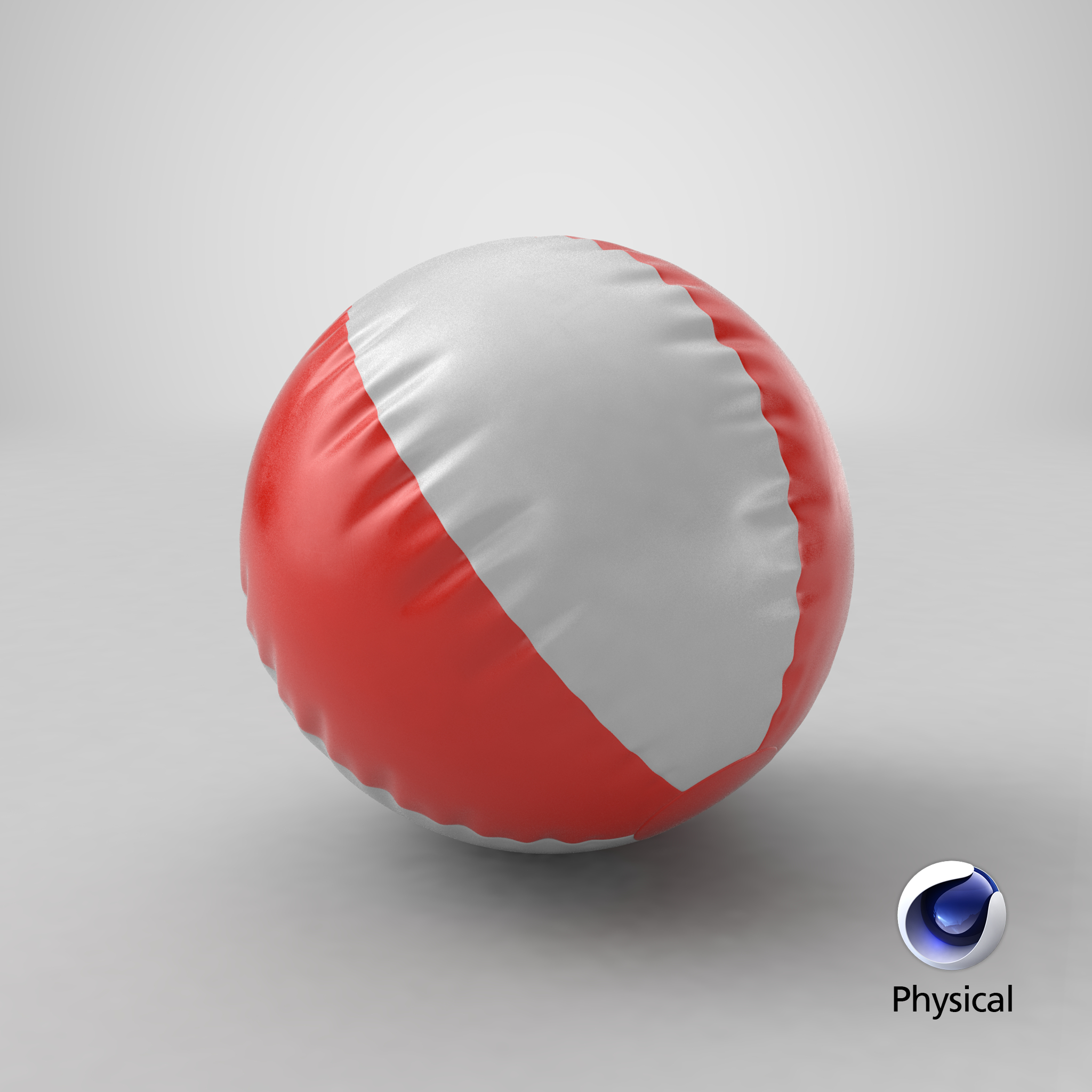 3d beach ball