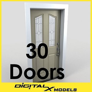 3d entry doors