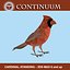Cardinal - Mâle - Debout Ailes Debout