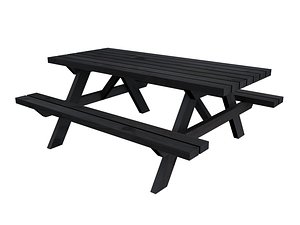 Free Picnic Table 3D Models for Download | TurboSquid