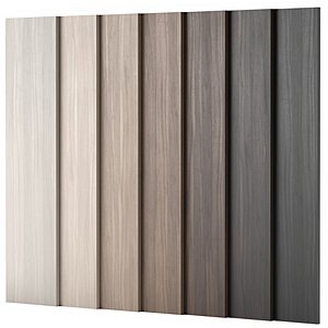 3D model Wood materials Walnut set 01