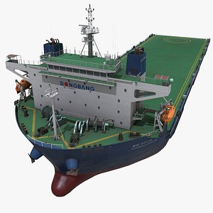 3D model Heavy Load Carrier Vessel