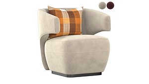 3D Lana  Club Chair model