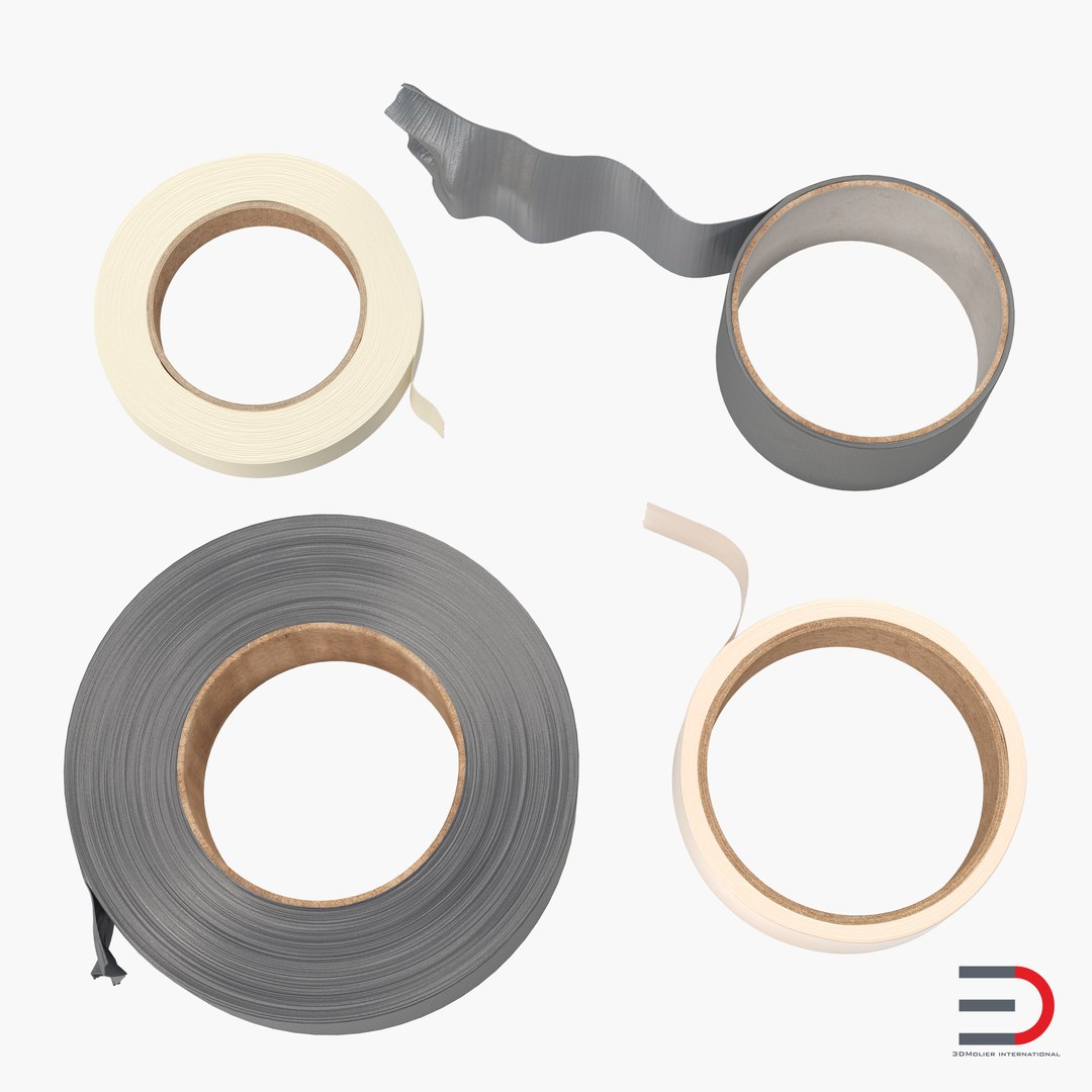 Duct Tapes Collection 3D model preview