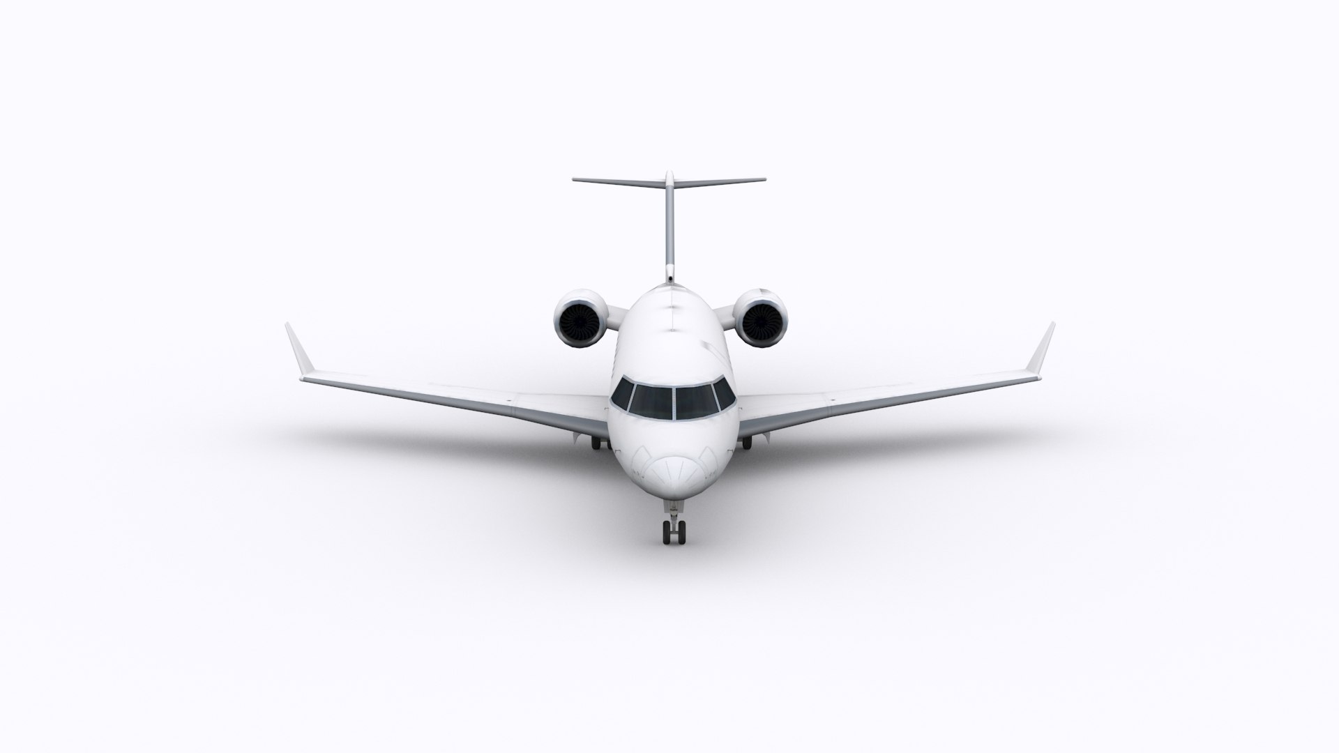 3D Low-Poly Bombardier Challenger CL604 - TurboSquid 1781397