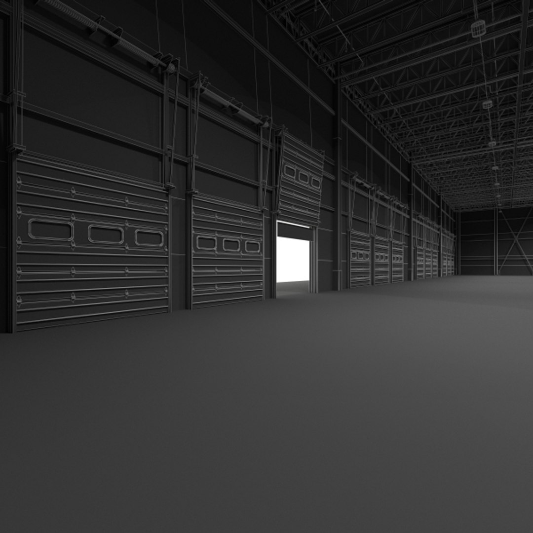 Base warehouse interor model - TurboSquid 1338571